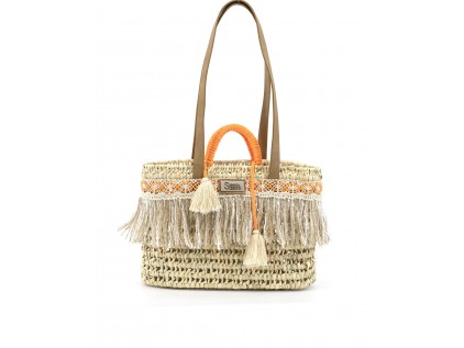 Shopper nudos DONNA naranja